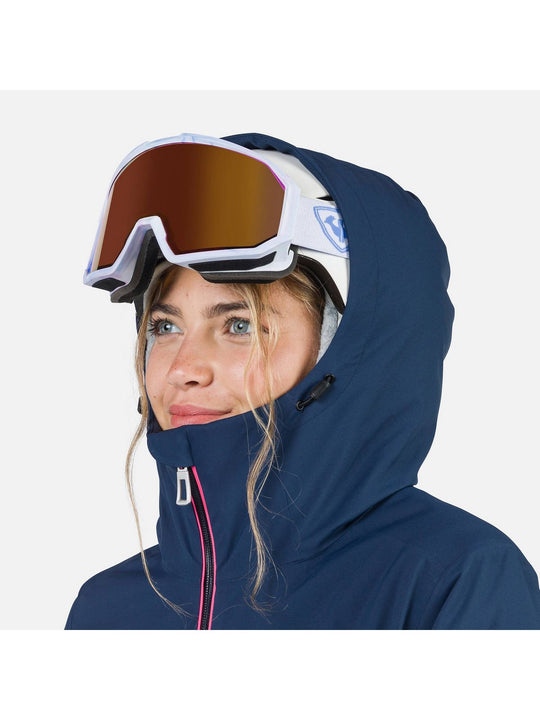 Kurtka narciarska damska Rossignol W Strawpile Jkt granatowy - Adventure Sports
