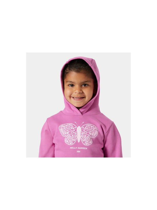 Bluza HELLY HANSEN K HH GRAPHIC HOODIE różowy - Adventure Sports
