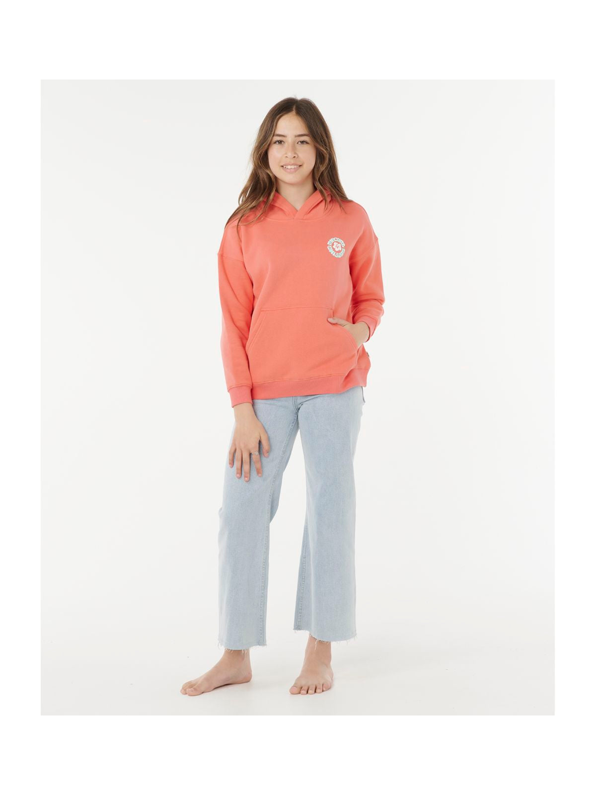 Bluza RIP CURL LUXE SURFŹHOOD-GIRL czerwona