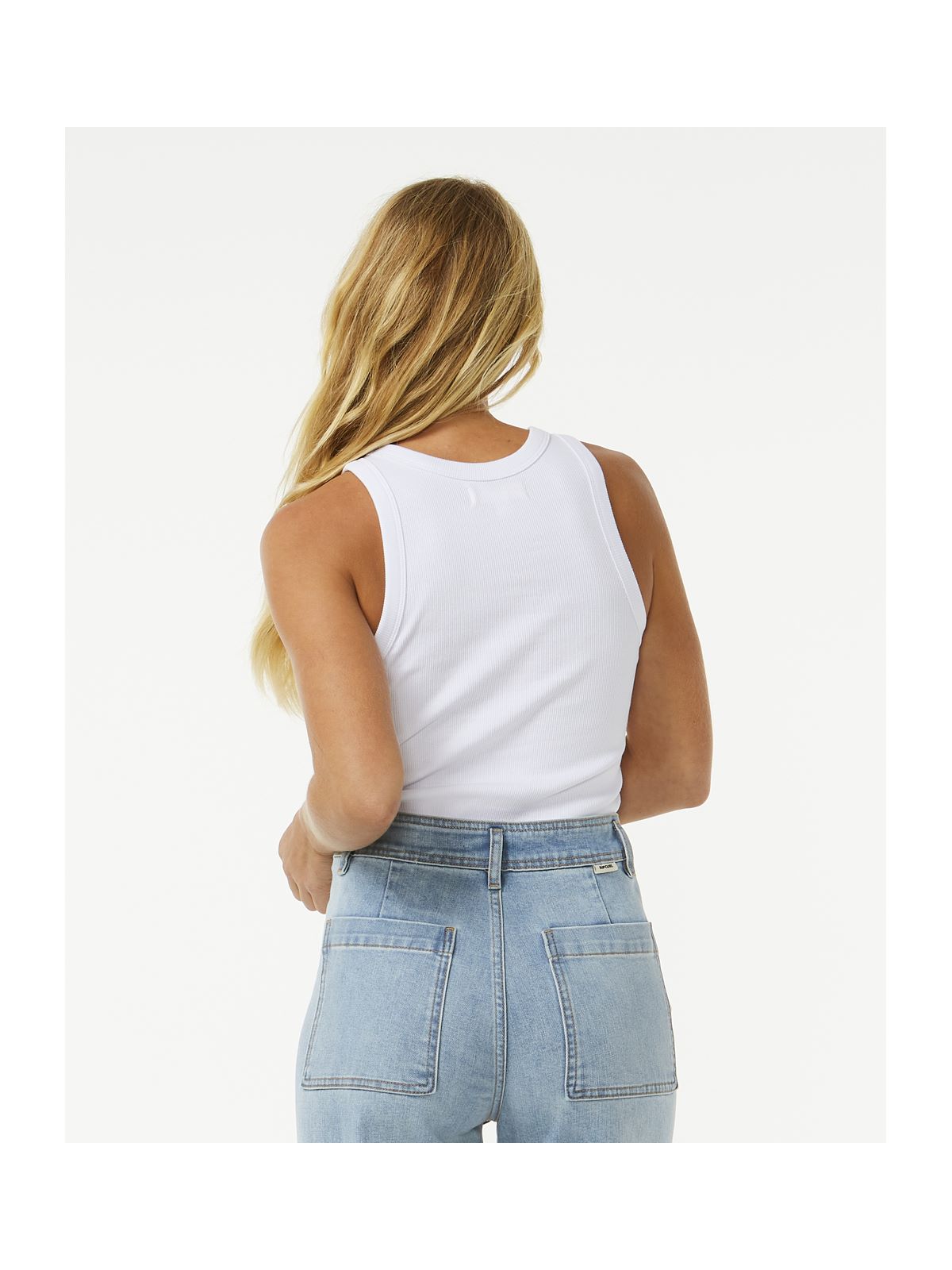 Koszulka RIP CURL Sunset Ribbed Tank czarny - Adventure Sports