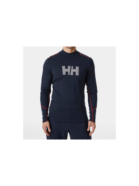 Koszulka Helly Hansen Lifa Merino Midw Logo granatowy - Adventure Sports
