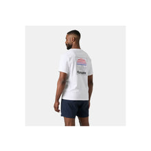 Koszulka męska HELLY HANSEN Core Graphic T 2.0 biała
