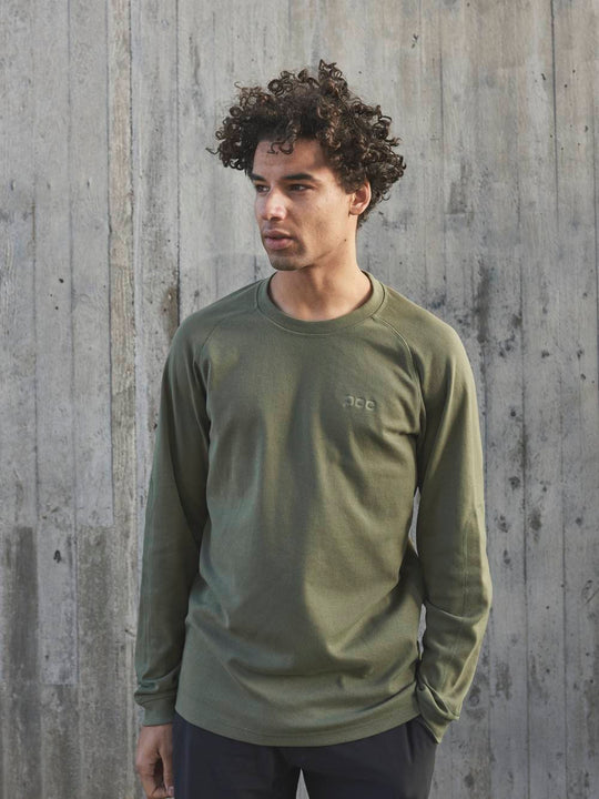 Bluza POC Poise Crew Neck zielonyh - Sweter - Adventure Sports
