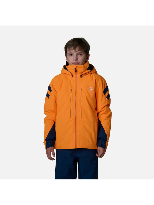 Kurtka Rossignol Boy Ski Jkt pomarańczowy - narciarska - Adventure Sports

