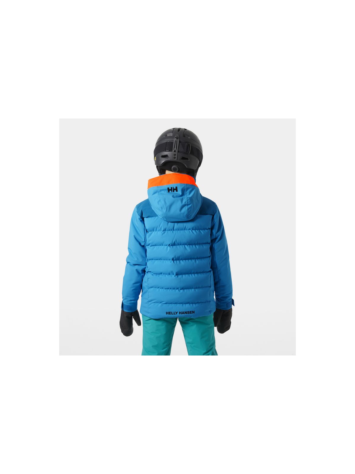 Kurtka narciarska dziecięca HELLY HANSEN Jr Cyclone Jacket kolor niebieski