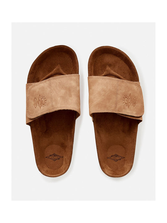 Klapki RIP CURL Fresh Water Slide Open Toe brązowy - Adventure Sports
