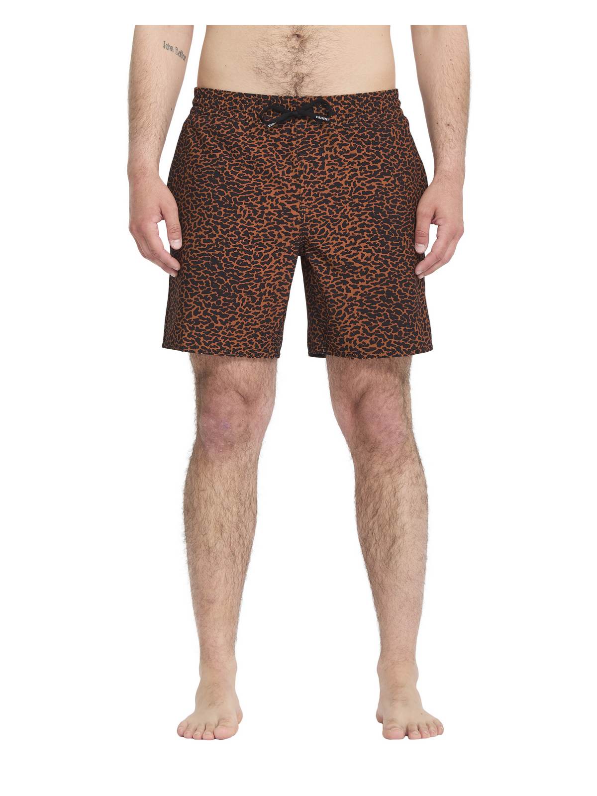 Szorty kąpielowe VOLCOM Melange Trunk 17 brązowy