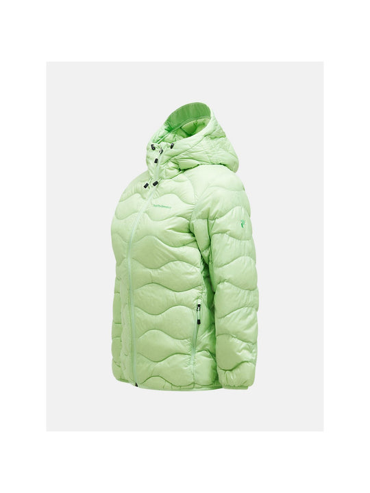 Kurtka puchowa damska PEAK PERFORMANCE Helium Down Hood Jacket Women zielony
