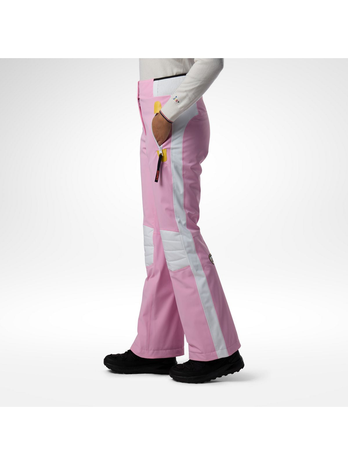 Spodnie narciarskie damskie ROSSIGNOL W Jcc Valdiz Ski Pant różowe
