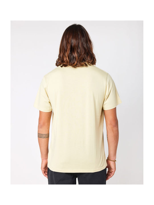 KOSZULKA RIP CURL SURF PARADISE TEE żółty - M - Koszulka - Adventure Sports
