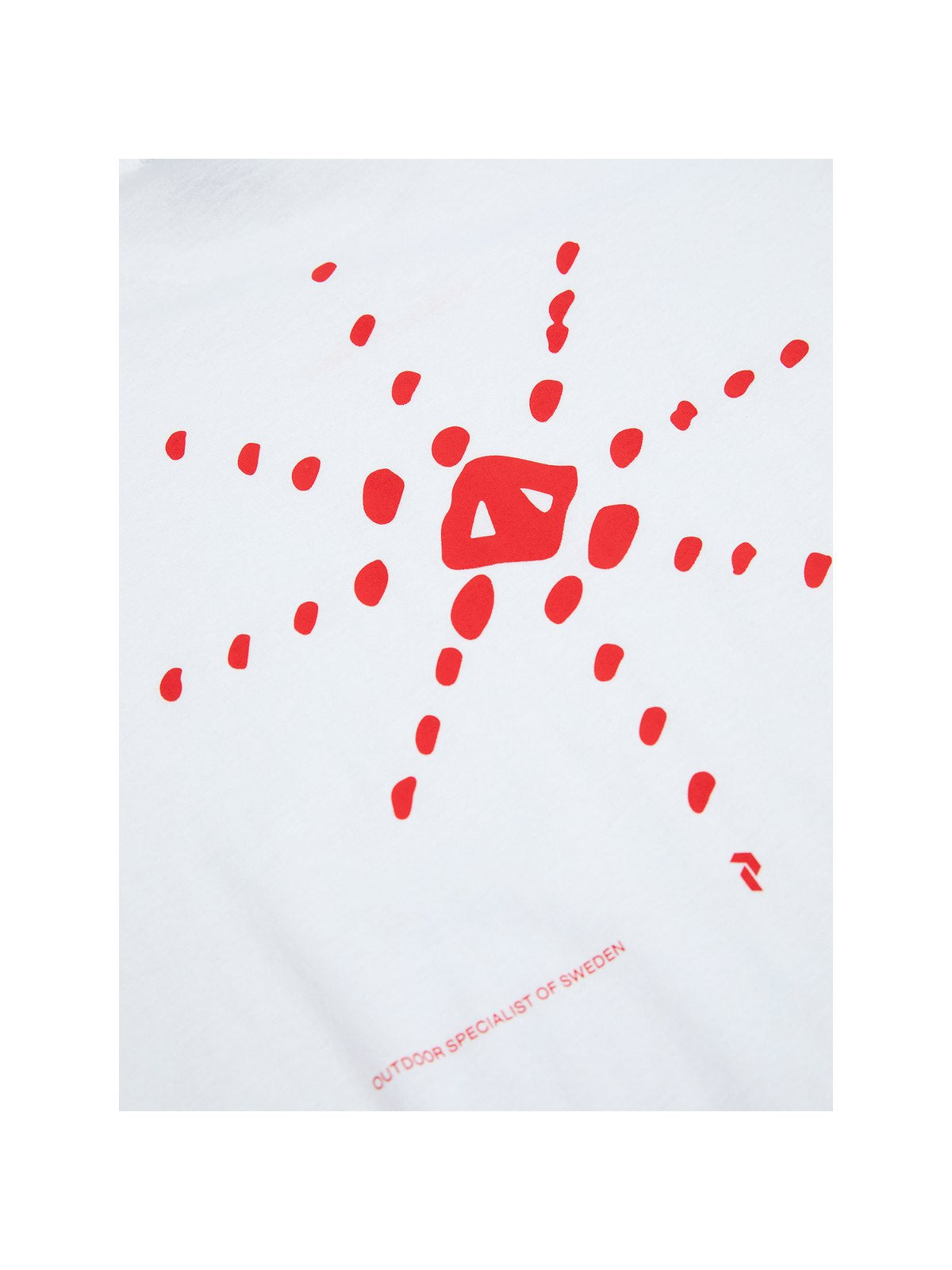 Koszulka PEAK PERFORMANCE Explore Graphic Tee Women biały - Adventure Sports