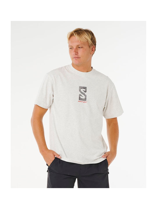 Koszulka męska RIP CURL Search Gear Tee biała
