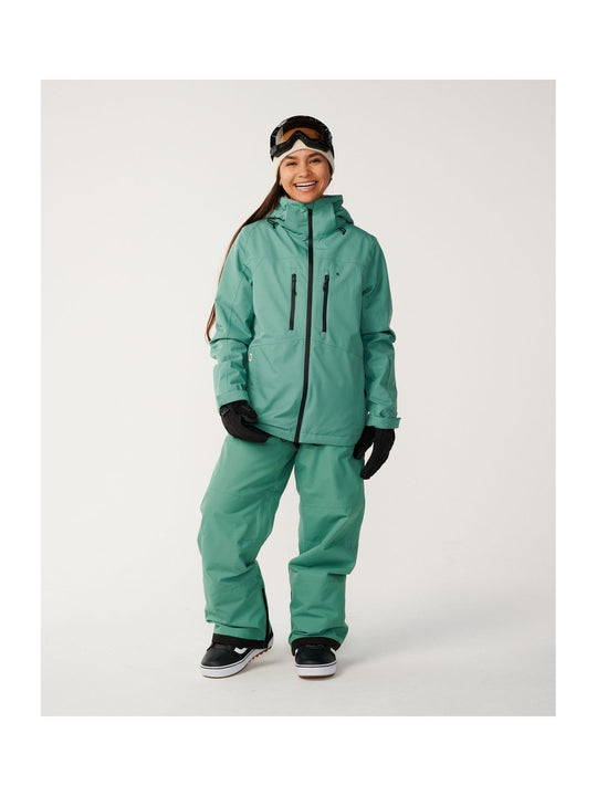 Kurtka damska RIP CURL S-Seriesźrelax Jkt 20K/20K zielona
