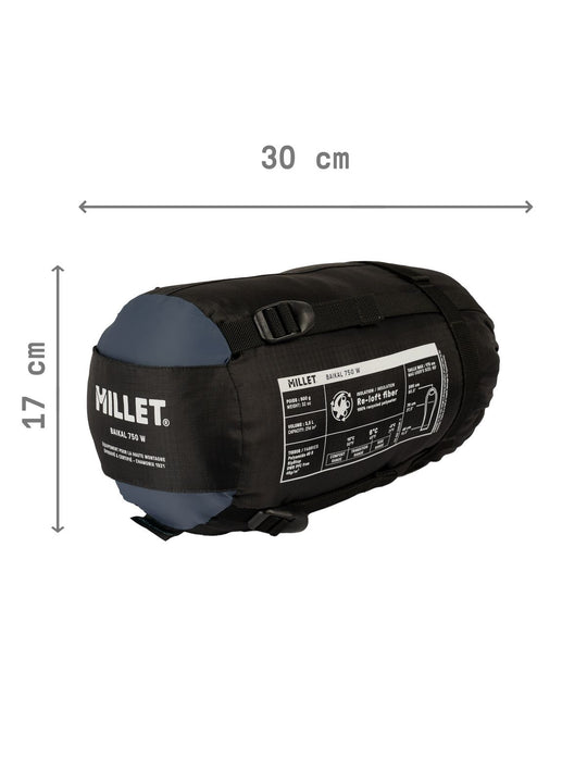 Śpiwór damski MILLET Baikal 750 W granatowy
