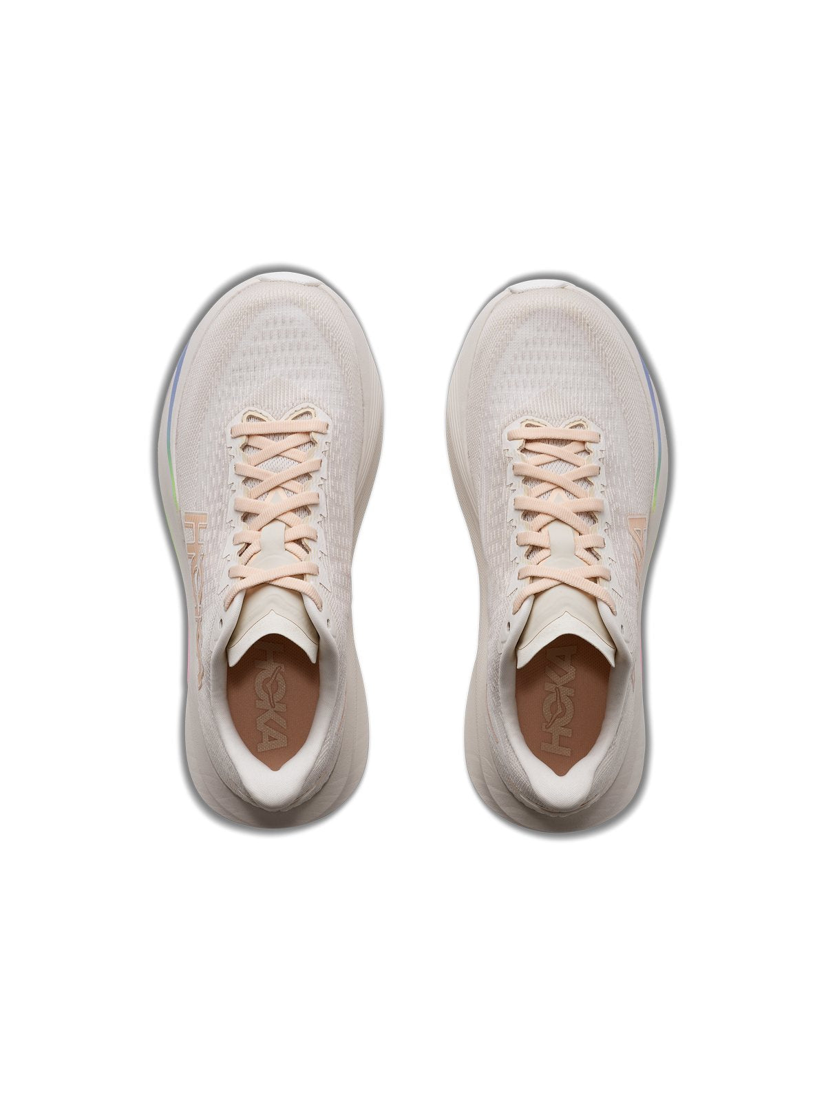 BUTY do biegania damskie HOKA W MACH 7 kremowe