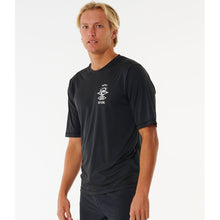 Lycra RIP CURL Icons Surflite Upf S/S czarny - Adventure Sports
