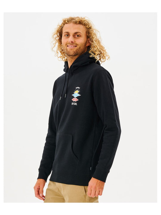 Bluza RIP CURL Search Icon Hood czarny - Adventure Sports
