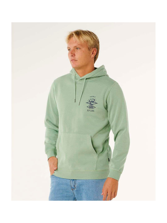 Bluza męska RIP CURL Search Icon Hood zielona
