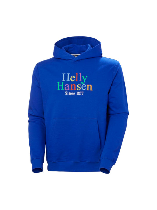 Bluza męska HELLY HANSEN Core Graphic Sweat Hoodie niebieski - Adventure Sports
