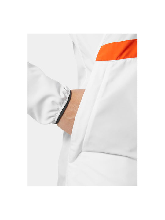 Bluza HELLY HANSEN W Salt Stripe Windbreaker biały - Adventure Sports
