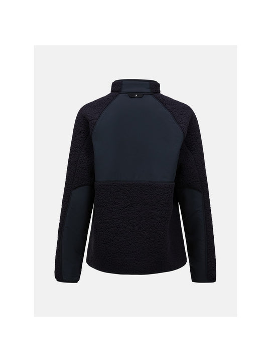 Bluza męska PEAK PERFORMANCE Wildrush Pile Jacket czarna
