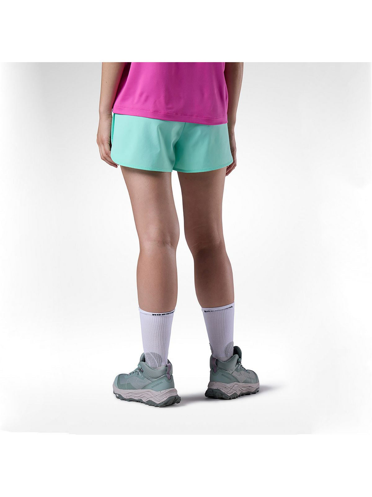 Szorty damskie ROSSIGNOL W Sidelhorn Short 3' zielone