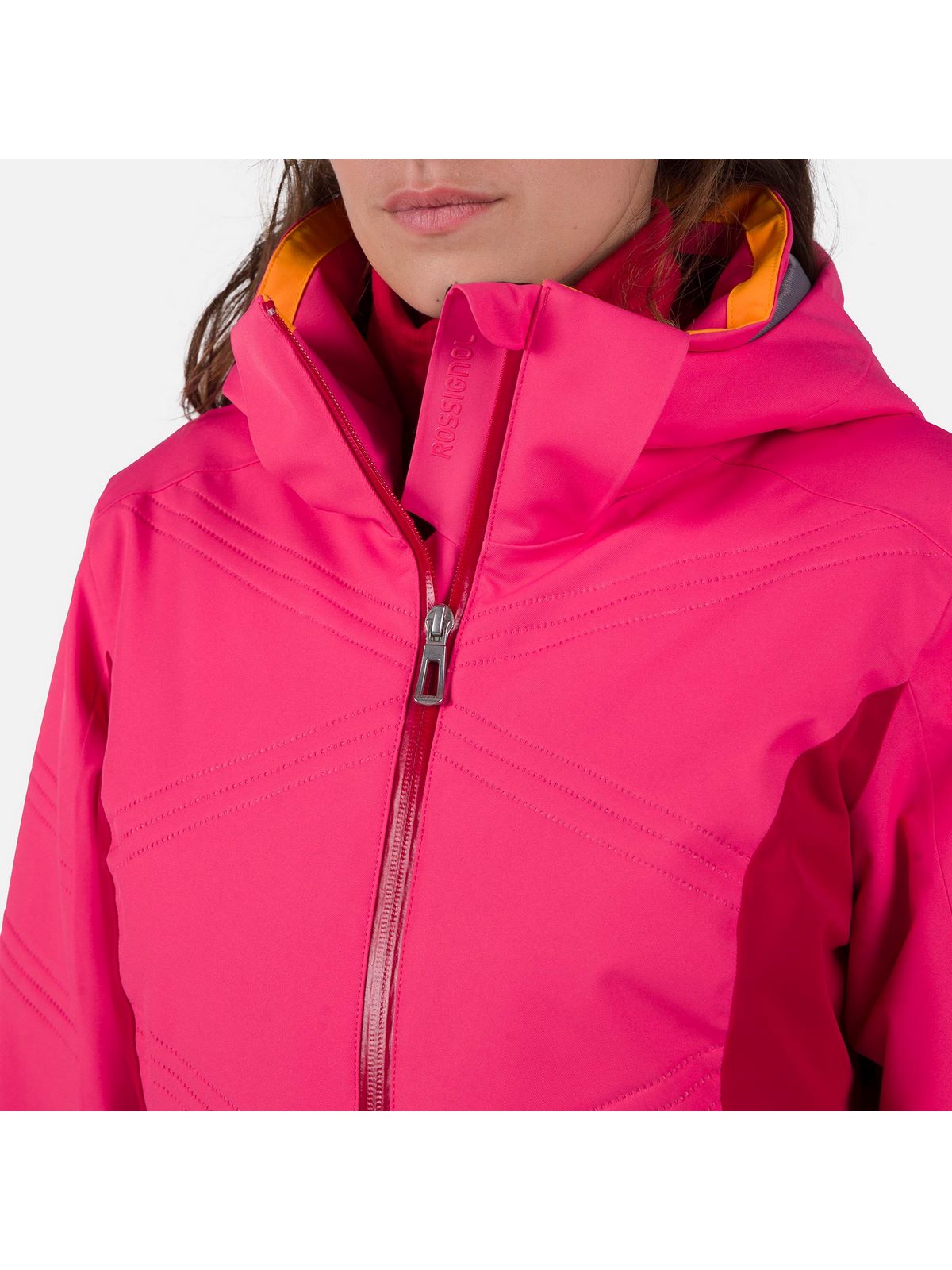 Damska kurtka narciarska Rossignol W Velika Jkt różowy - Kurtka - Adventure Sports