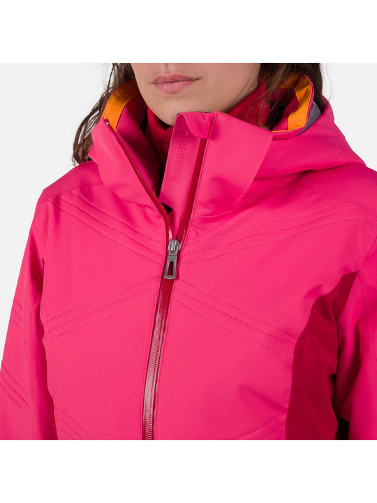Damska kurtka narciarska Rossignol W Velika Jkt różowy - Kurtka - Adventure Sports
