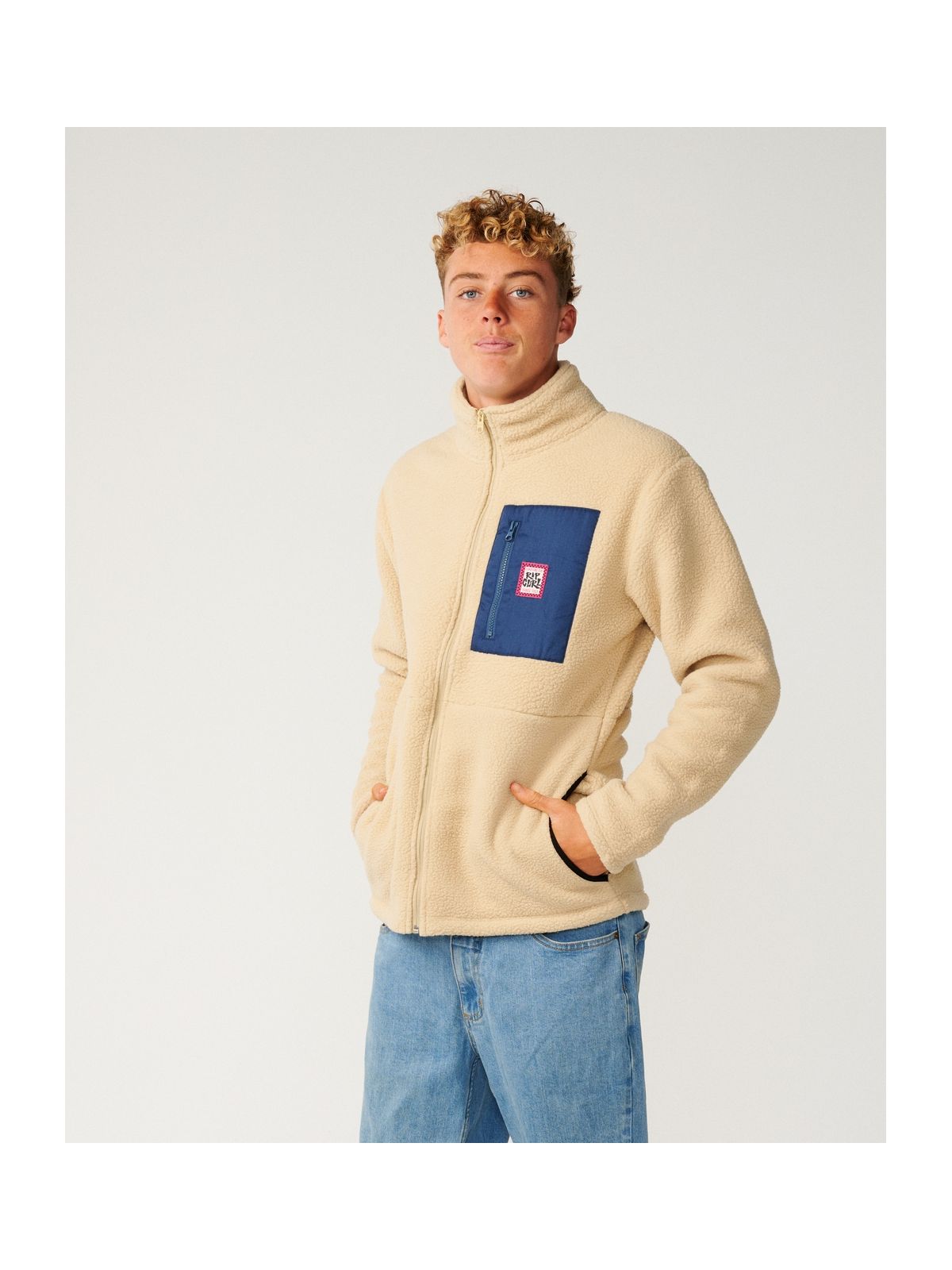 Polar męski RIP CURL Streamline Big Bear Polar męski zielony