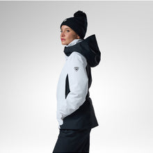 Kurtka narciarska damska ROSSIGNOL W 4Ws Blackside Insulated Jack biała
