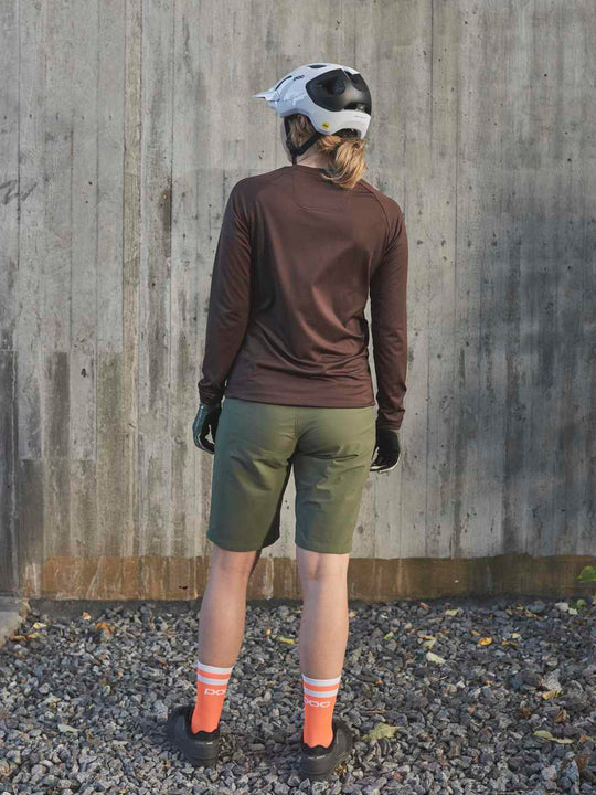 Spodenki rowerowe POC W’s ESSENTIAL ENDURO Shorts - zielony - Adventure Sports
