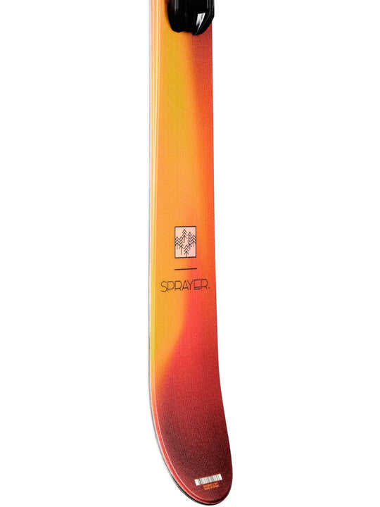 Narty freeride junior ROSSIGNOL Sprayer Pro + wiązania LOOK Xpress 10 GW B83
