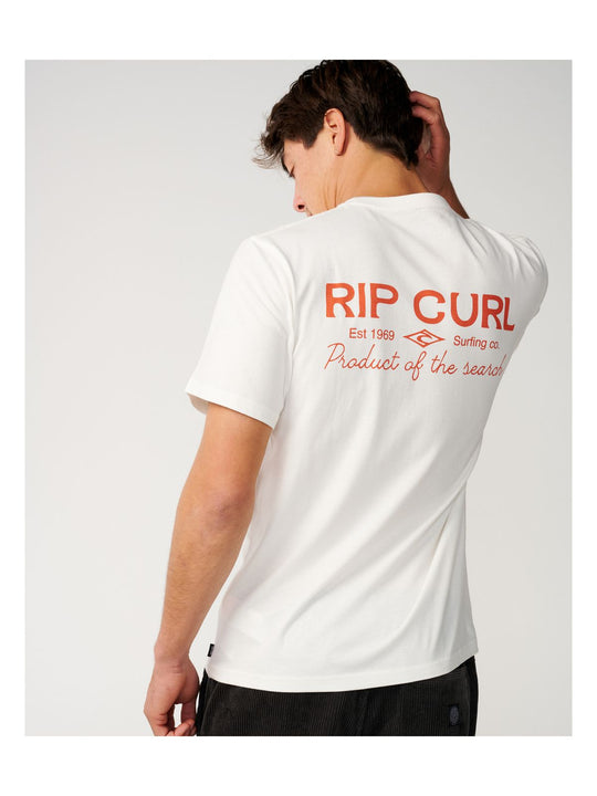 Koszulka męska RIP CURL Pacific Rinse Pocket Tee biała
