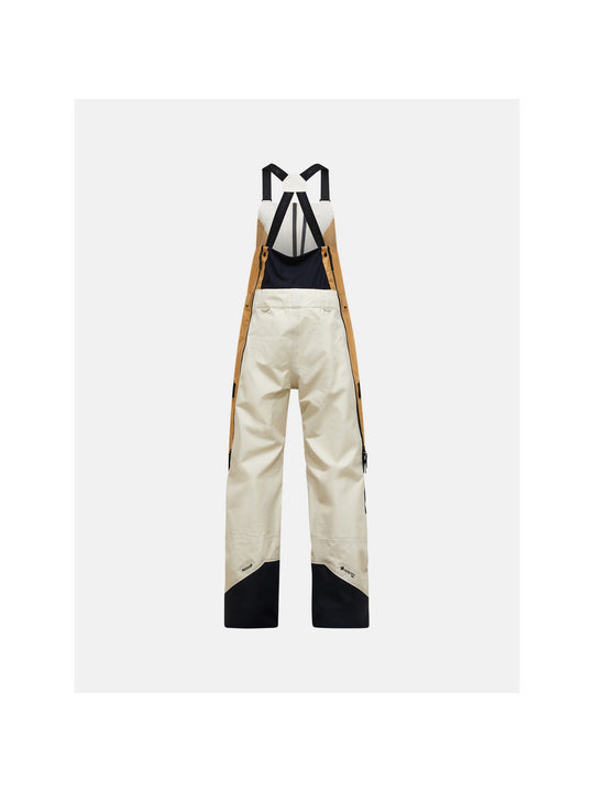 Spodnie PEAK PERFORMANCE W Vertical Gore-Tex Pro Bib Pants piaskowy
