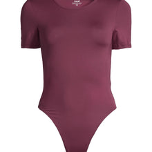 Body CASALL Studio Body Short Sleeve kolor bordowy
