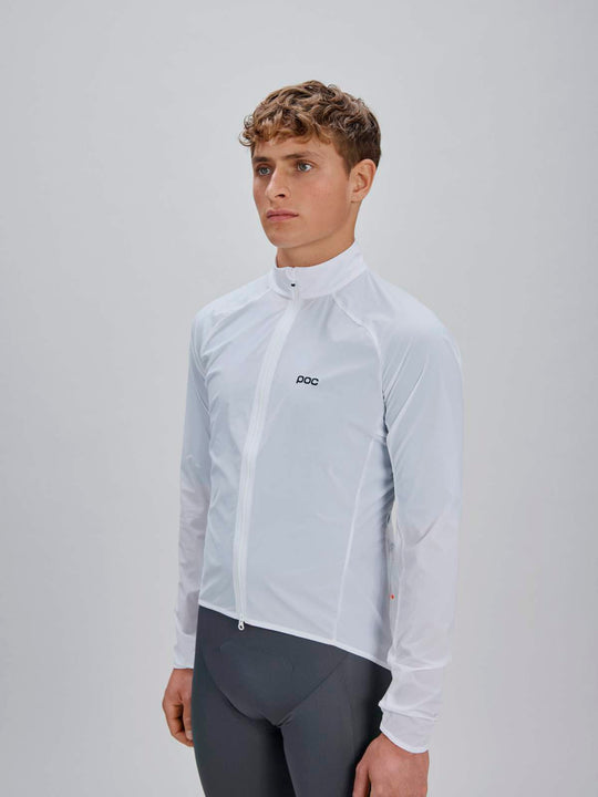 Kurtka rowerowa POC Pure-Lite Splash Jacket biała
