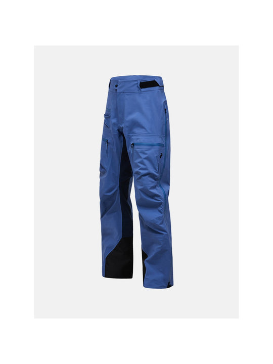 Spodnie narciarskie męskie PEAK PERFORMANCE Vislight GORE-TEX C-Knit 3L Shell Pants niebieskie
