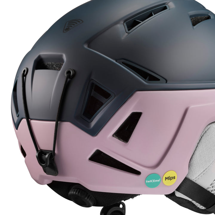 Kask narciarski JULBO The Peak Evo Mips Twiceme granatowo różowy - Adventure Sports
