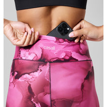 Legginsy CASALL Ultra High Waist Printed Tights różowy - Adventure Sports
