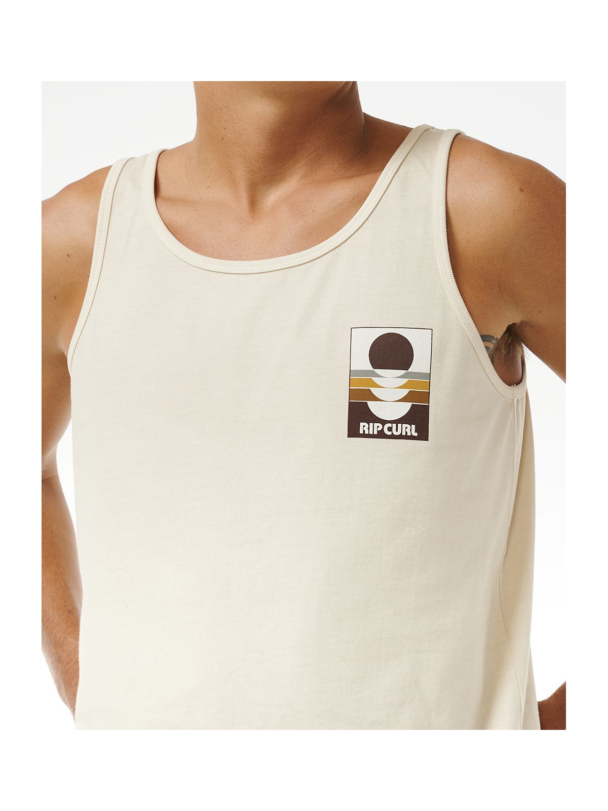 Koszulka RIP CURL Surf Revival Peaking Tank biały - Adventure Sports