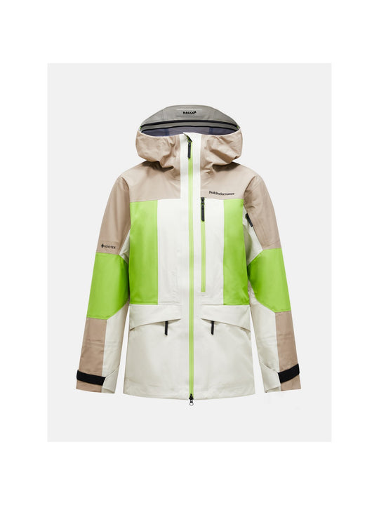 Kurtka narciarska Peak Performance M Gravity Gore beżowy - Adventure Sports
