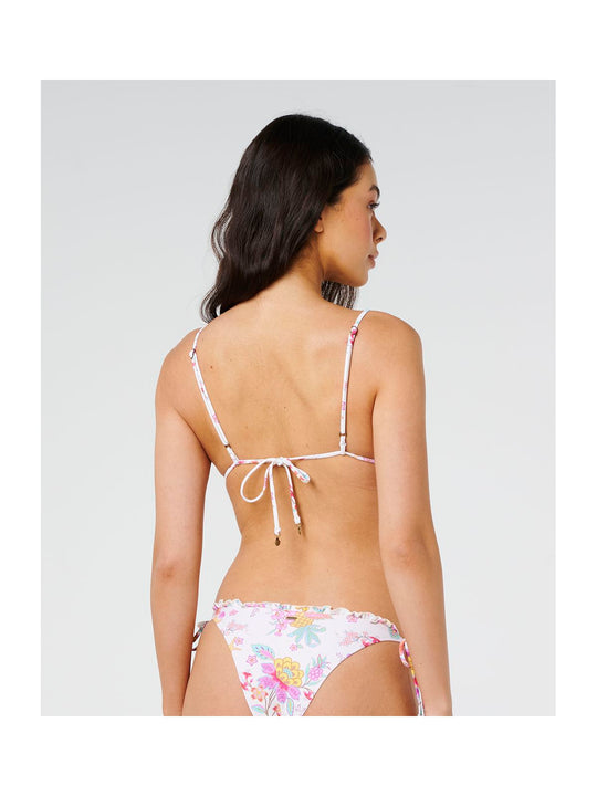Góra bikini damski RIP CURL Half Moon Bay Sliding Tri beżowe
