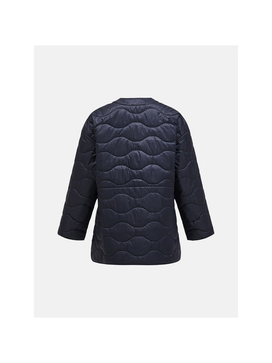 Kurtka Peak Performance W Quilted Oversized Liner czarny - Adventure Sports
