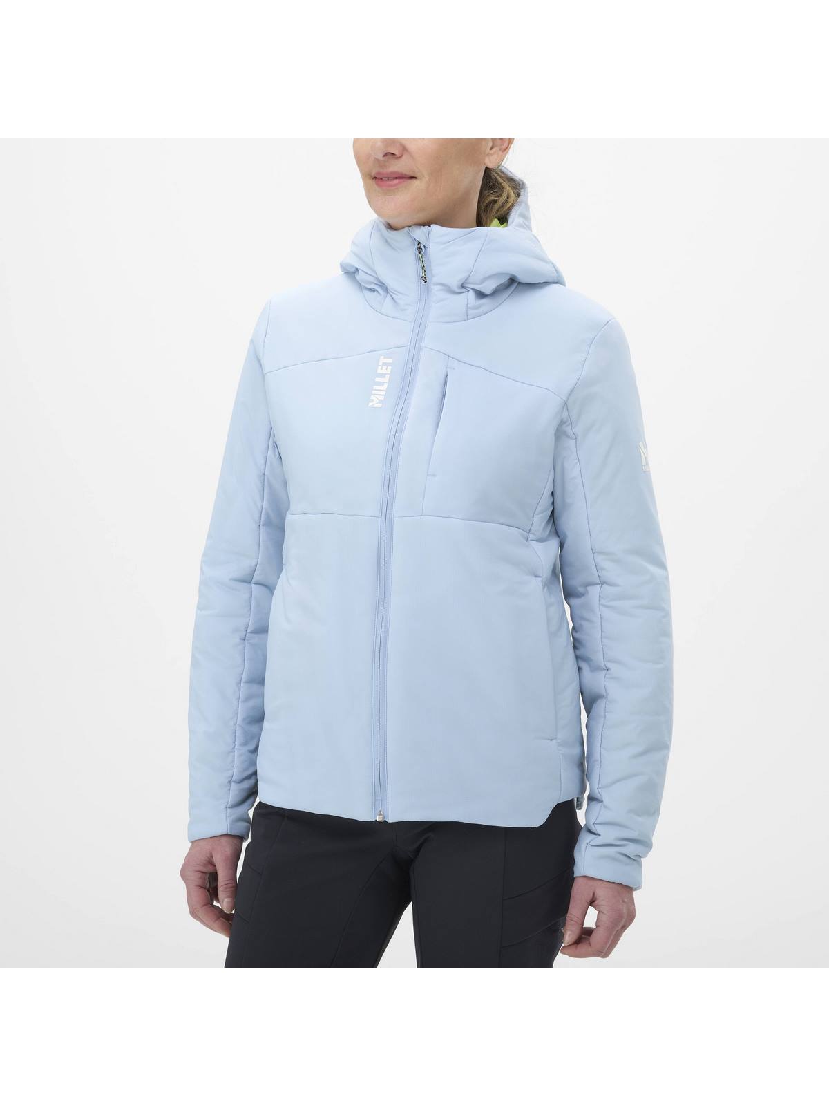 Kurtka MILLET W Mixt Warm Hoodie Niebieski