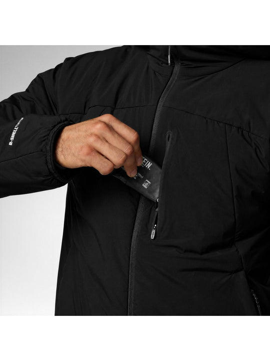 Kurtka męska ROSSIGNOL M Opside Hoodie Jacket czarna
