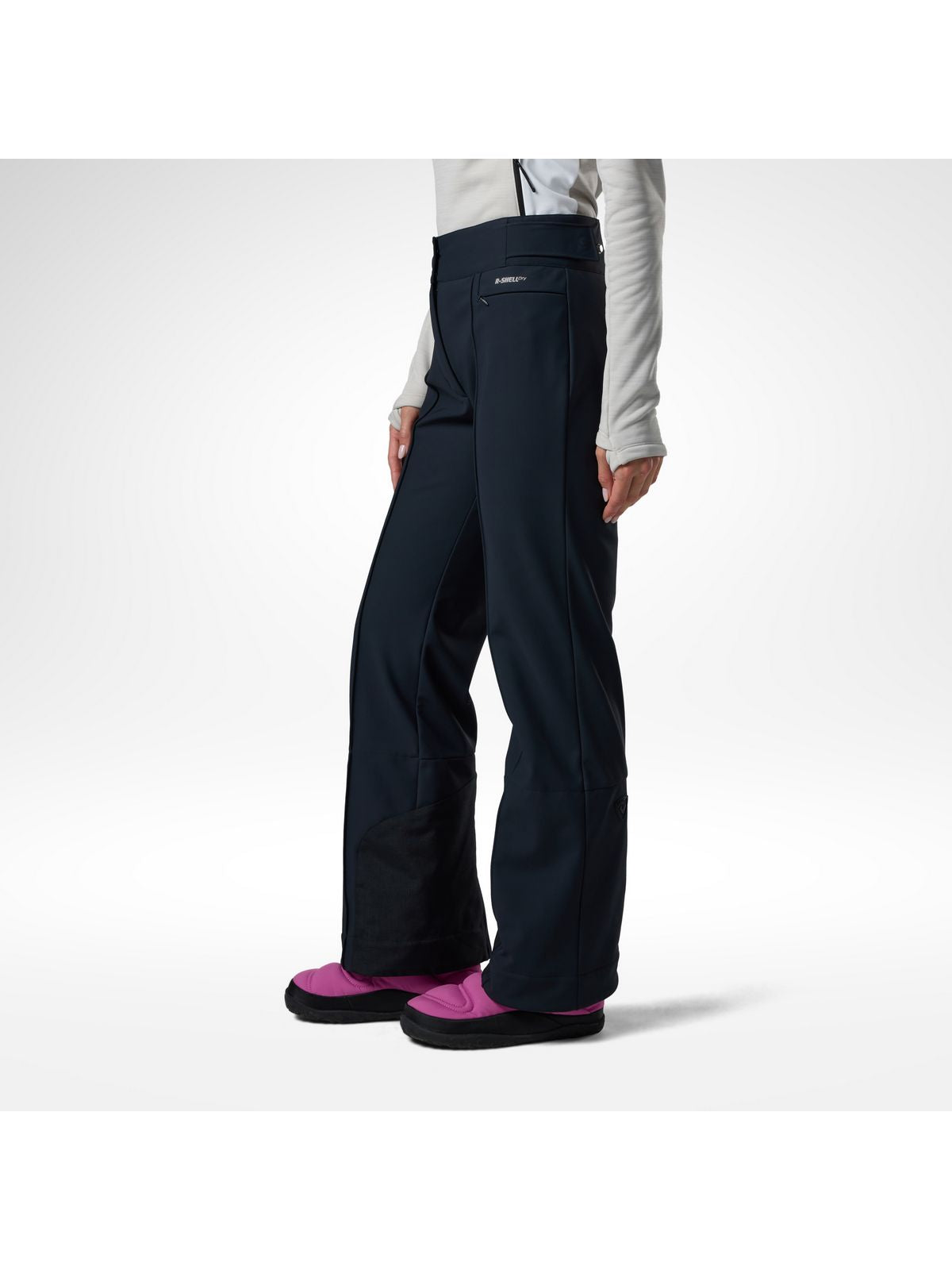 Spodnie narciarskie damskie ROSSIGNOL W Resort Softshell Pant czarne
