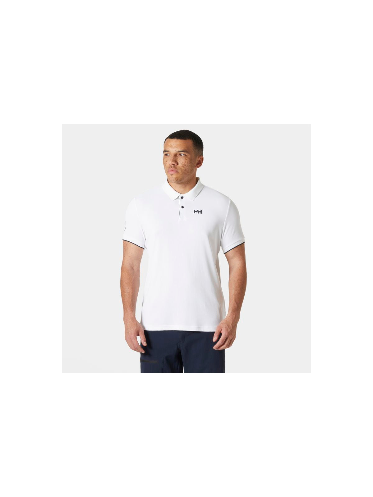 Koszulka HELLY HANSEN OCEAN POLO 2.0 biały - Adventure Sports