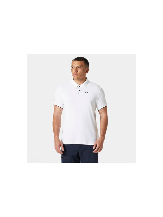 Koszulka HELLY HANSEN OCEAN POLO 2.0 biały - Adventure Sports
