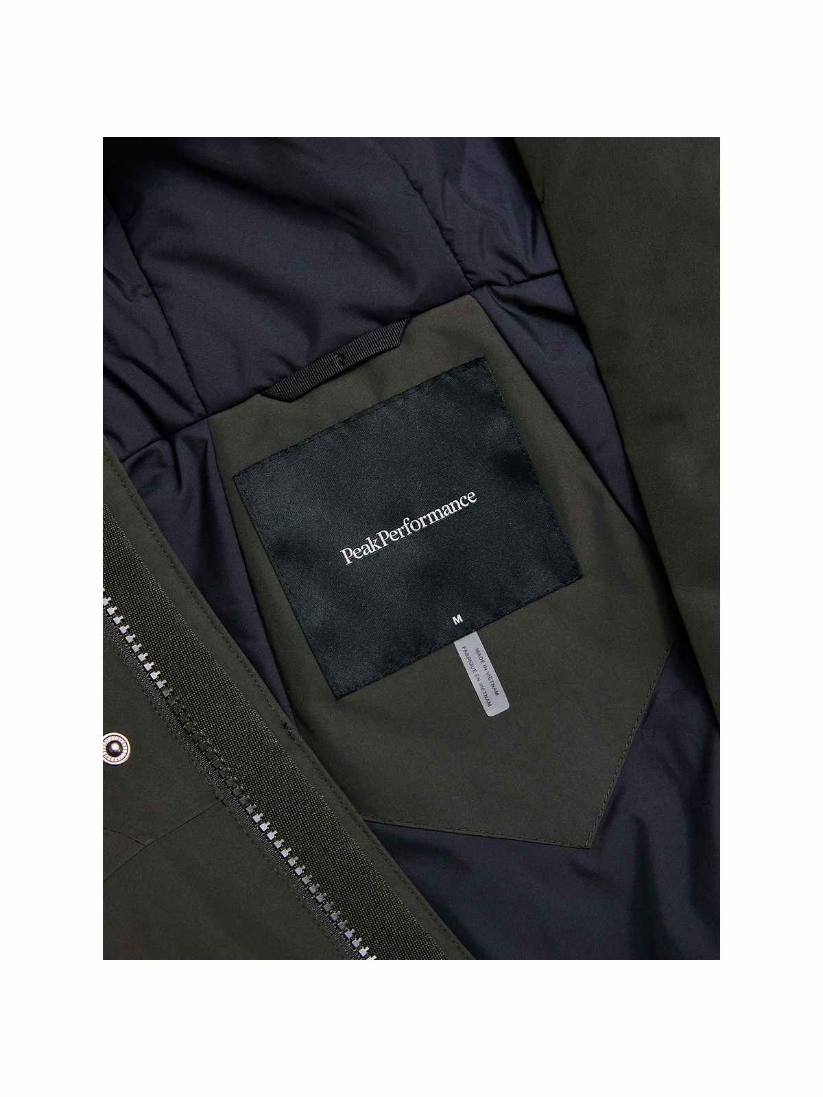Kurtka PEAK PERFORMANCE M Treeline Insulated Parka zielony