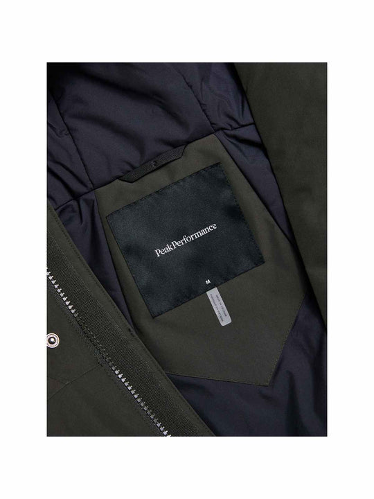Kurtka PEAK PERFORMANCE M Treeline Insulated Parka zielony

